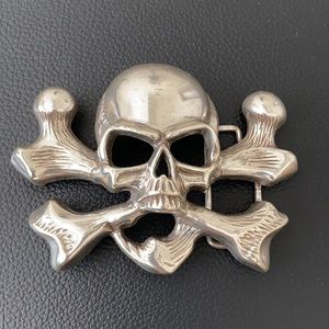 Skull ☠️ belt buckle